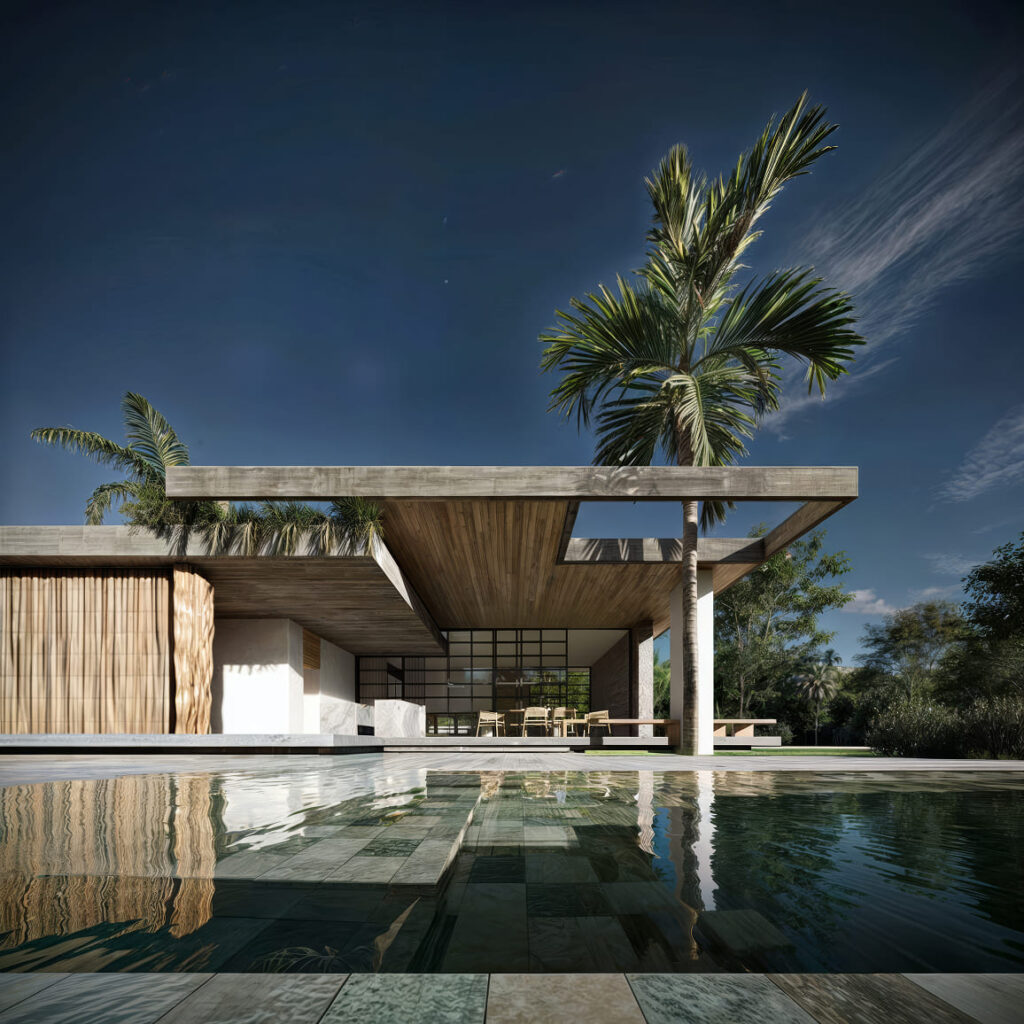 Casa de alto padrão construída sob medida